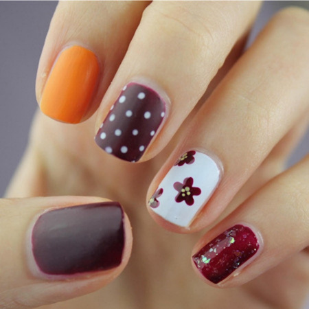 Inside the Beautiful Nails salon